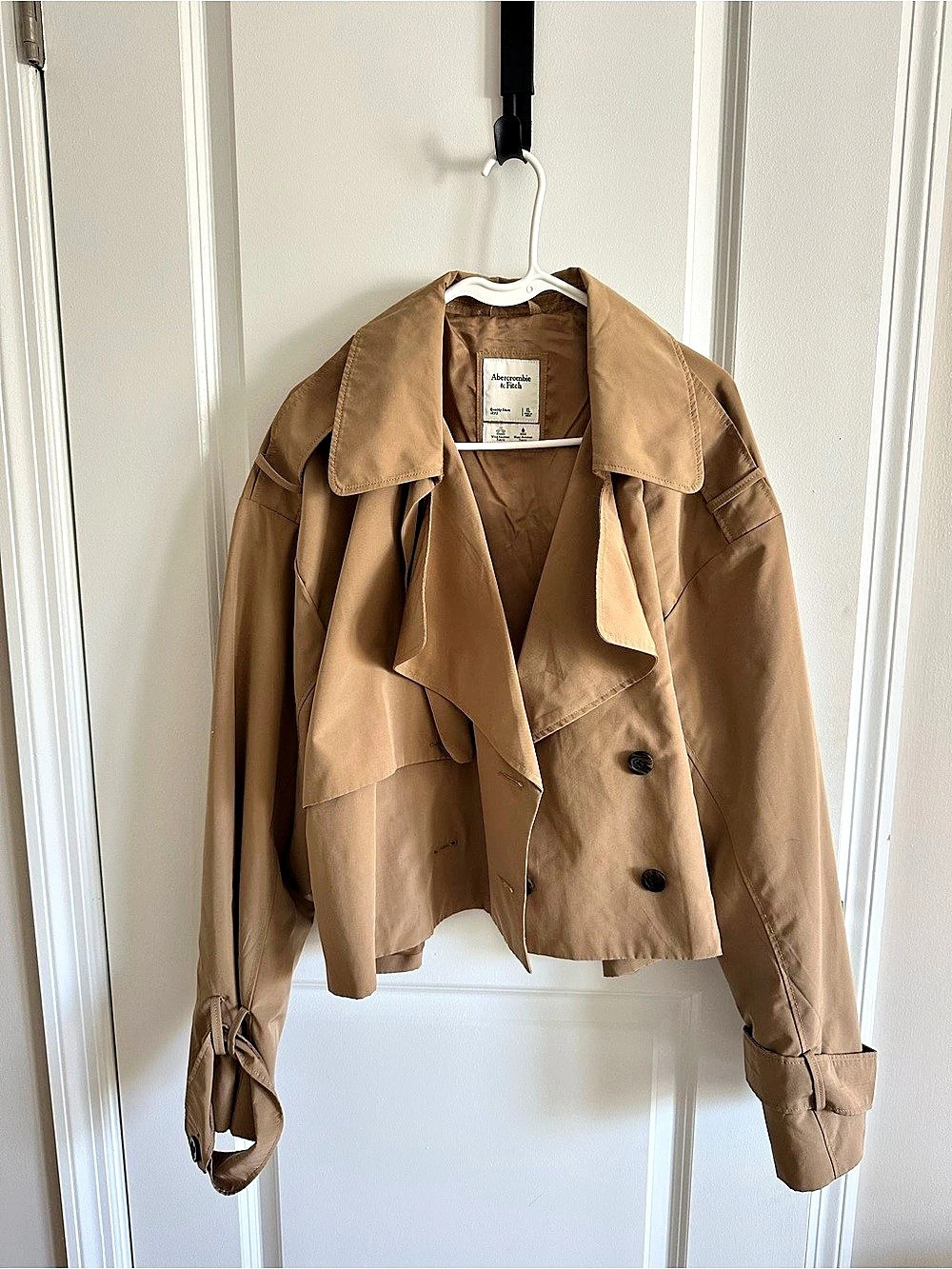 Abercrombie Cropped Trench